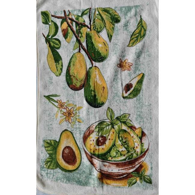 Ręcznik kuchenny Avocado Garden 40x60 cm – bawełna