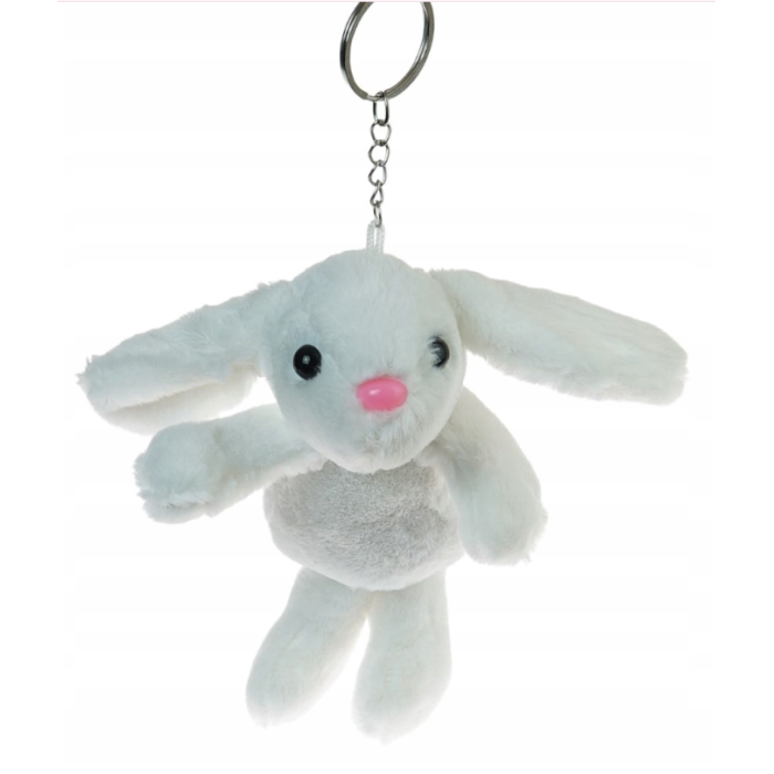 Brelok królik – pluszowa maskotka, słodki zajączek 16 cm Brelok królik – pluszowa maskotka, słodki zajączek 16 cm
