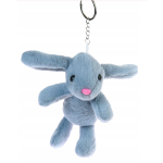 Brelok królik szary – pluszowa maskotka, słodki zajączek 16 cm