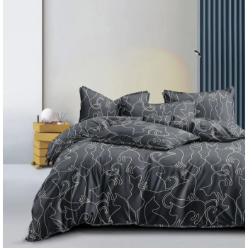 Pościel 3D Koty 160x200 cm – satyna bawełniana Antonio