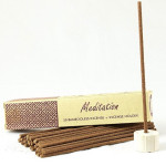 Kadzidełka MEDITATION 50 szt. + stojak – naturalne bezbambusowe