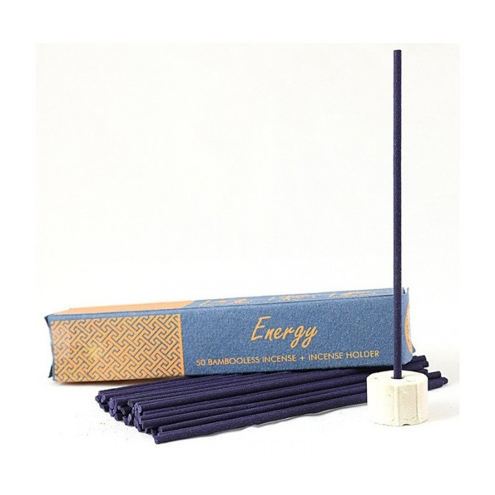Kadzidełka ENERGY 50 szt. + stojak – Song of India | Naturalne