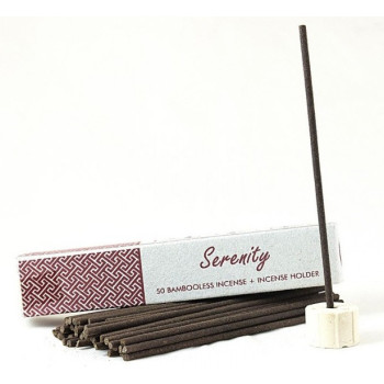 Kadzidełka SERENITY 50 szt. + stojak – Song of India | Naturalne