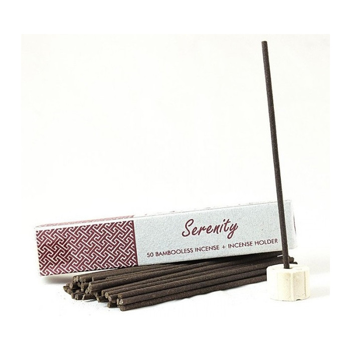 Kadzidełka SERENITY 50 szt. + stojak – Song of India | Naturalne