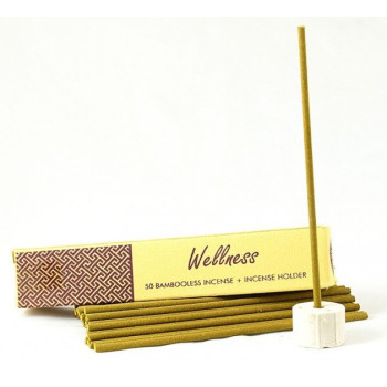 Kadzidełka WELLNESS 50 szt. + stojak – Song of India | Naturalne