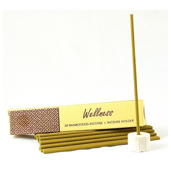 Kadzidełka WELLNESS 50 szt. + stojak – Song of India | Naturalne