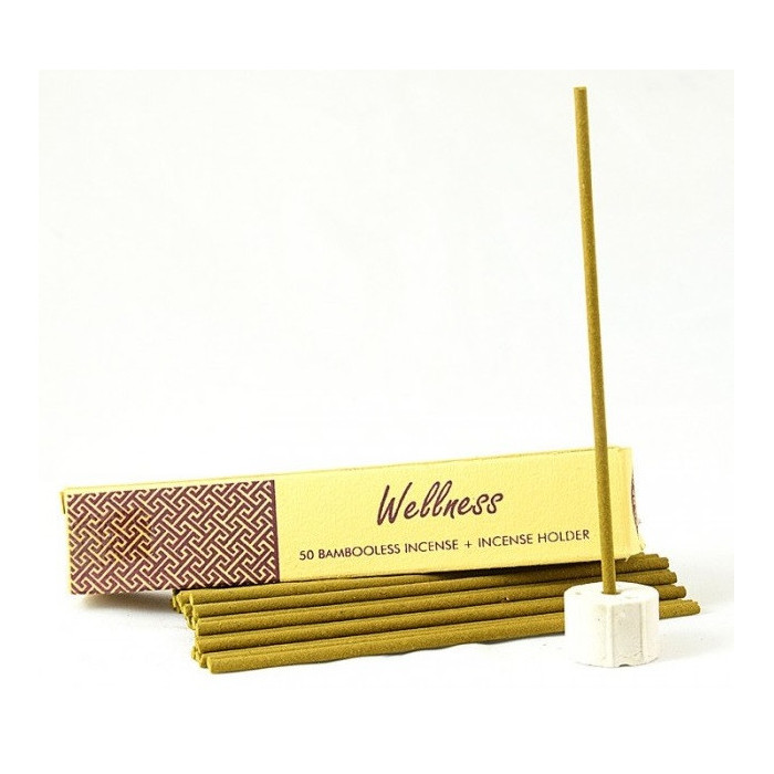 Kadzidełka WELLNESS 50 szt. + stojak – Song of India | Naturalne