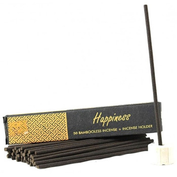 Kadzidełka HAPPINESS 50 szt. – Song of India | Drzewny aromat, relaks