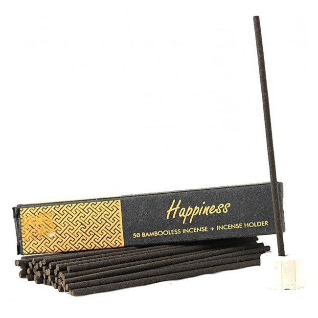 Kadzidełka HAPPINESS 50 szt. – Song of India | Drzewny aromat, relaks