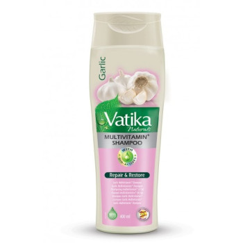 Szampon Czosnkowy z Henną 400 ml – Wzmacniający | Vatika