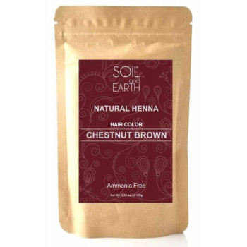 Henna Indyjska Orzechowy Brąz 100 g – Soil & Earth