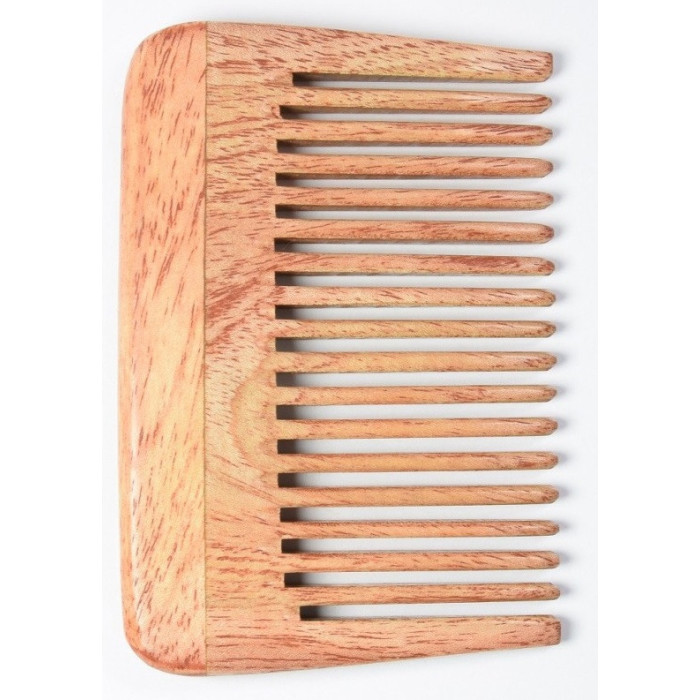 Grzebień z neem – naturalny, rozmiar A | Drewno neem 8,5 cm