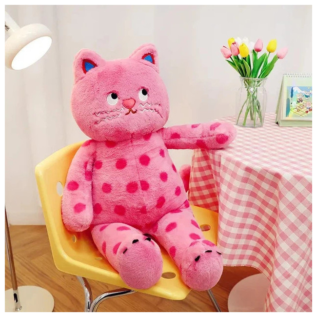 Maskotka z kocykiem w środku różowa – koc 100x160, przytulanka