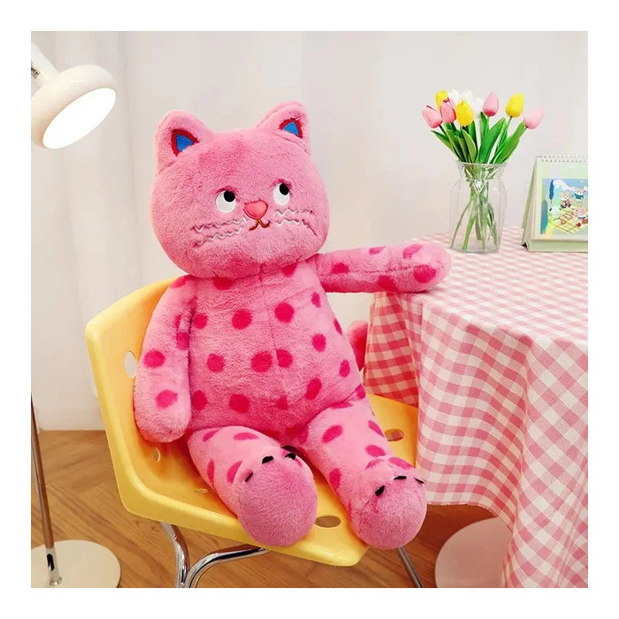 Maskotka z kocykiem w środku różowa – koc 100x160, przytulanka