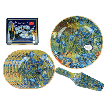 Patera i talerzyki Irysy – Van Gogh | CARMANI zestaw