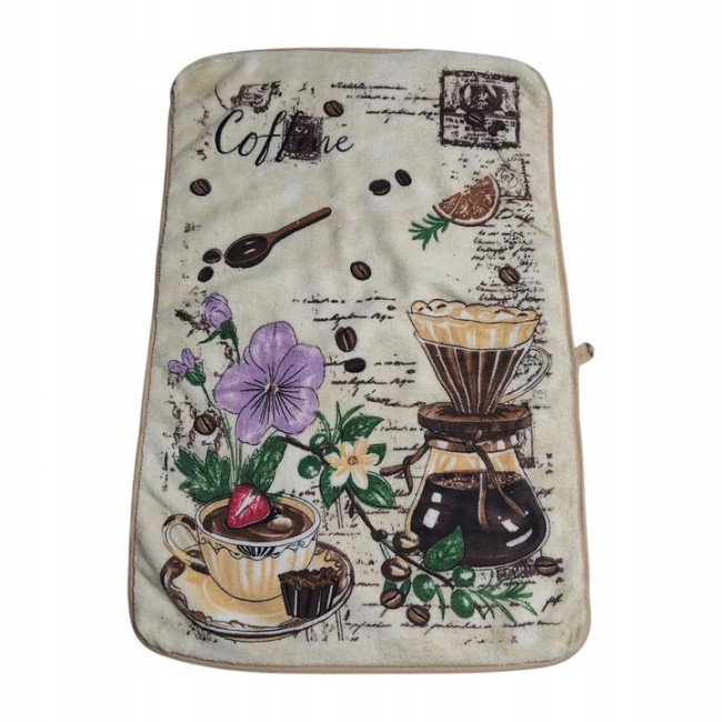 Ręcznik kuchenny Poranek w Ogrodzie 40×60 cm – motyw kawowy