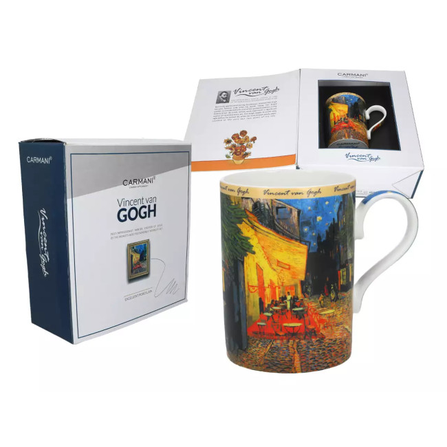 Kubek Van Gogh Taras Kawiarni w Nocy 380 ml | CARMANI