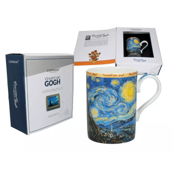 Kubek Van Gogh Gwiaździsta Noc 380 ml | CARMANI