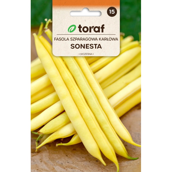 Fasola Szparagowa Karłowa Sonesta 50 g | Żółta | Toraf