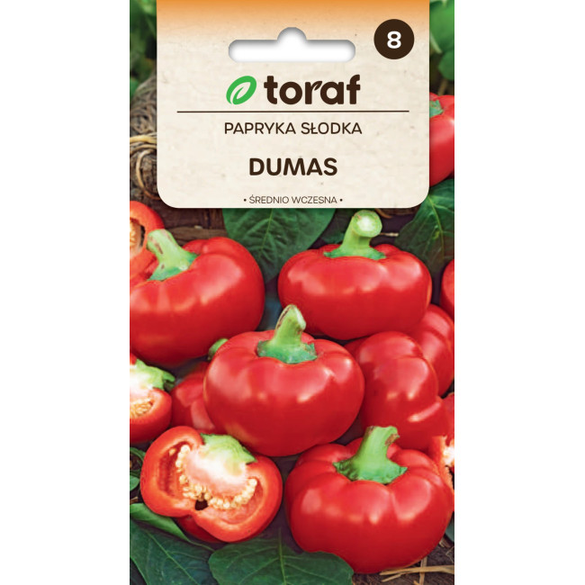Papryka Słodka Dumas 0,5 g | Kulista | Toraf