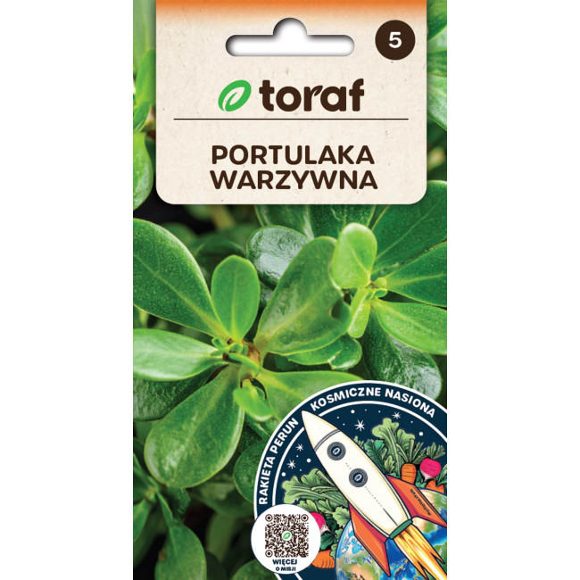 Portulaka warzywna nasiona TORAF 1 g – jadalna roślina liściowa