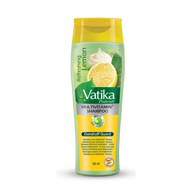 Szampon z Cytryną Vatika Dabur 400 ml – przeciwłupieżowy
