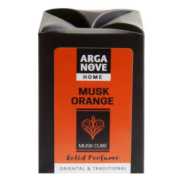 Perfum stały Musk Orange 25g Arganove – kostka zapachowa