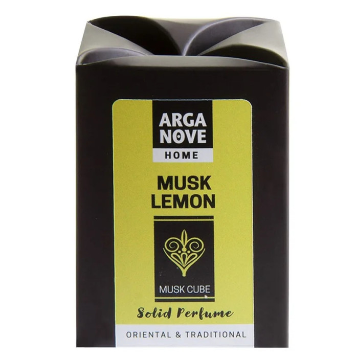 Musk Lemon 25g Arganove – perfum w kostce do domu i kominka