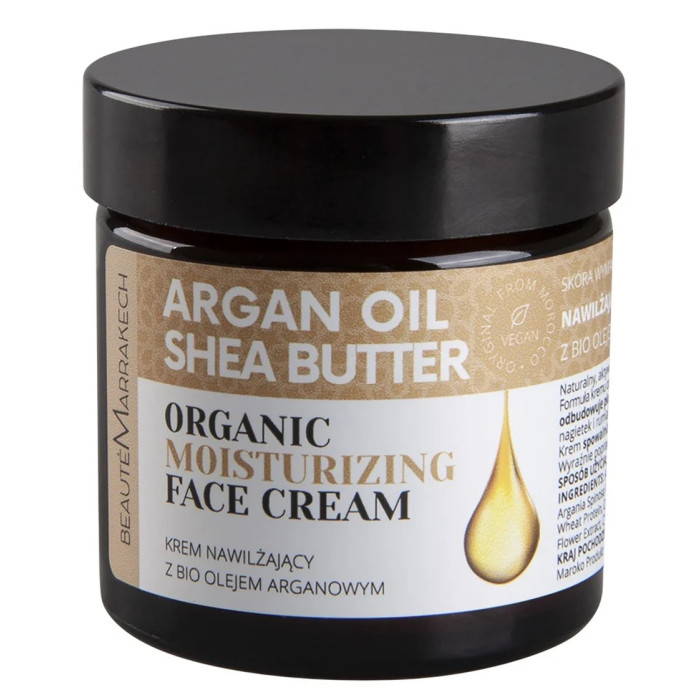 Krem nawilżający argan masło shea 50 ml Beaute Marrakech