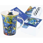 Kubek Van Gogh Irysy Carmani porcelanowy 350 ml