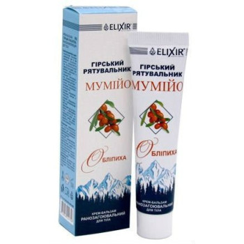 Krem Balsam Górski Ratownik z Mumio i olejem Rokitnikowym 40ml Eliksir