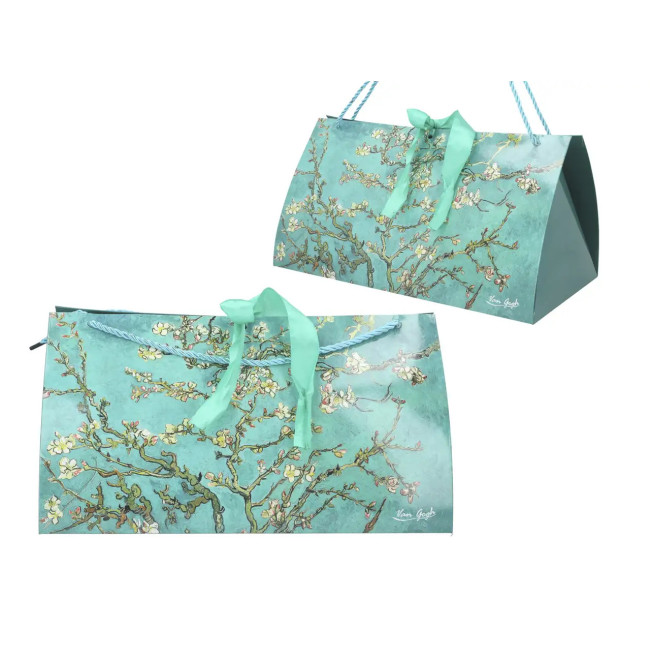 Torebka prezentowa Van Gogh Kwitnący Migdałowiec 12x22 cm