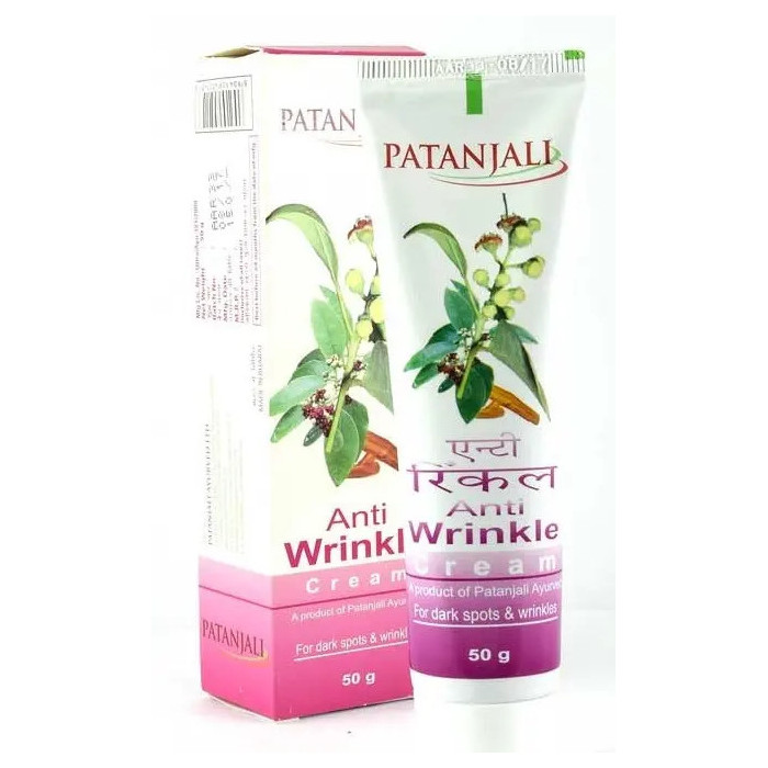 Krem przeciwzmarszczkowy PATANJALI 50 g – ajurweda