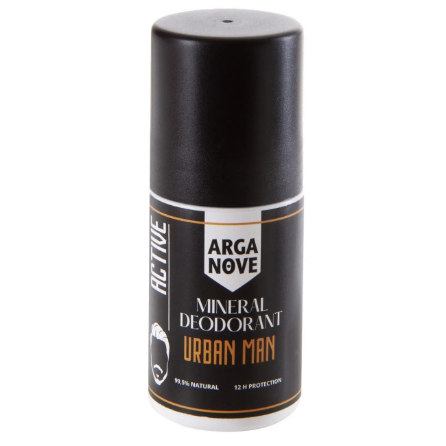 Dezodorant mineralny URBAN MEN 50 ml ARGANOVE roll-on