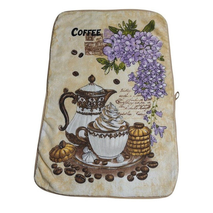 Ręcznik kuchenny Poranek w Ogrodzie 40×60 cm – motyw kawowy