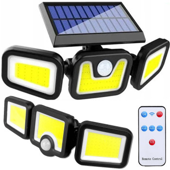 Lampa solarna 103 COB z czujnikiem ruchu IP67