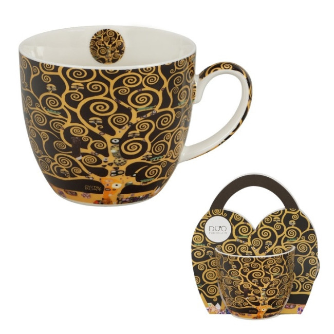 Kubek DRZEWO ŻYCIA Gustav Klimt 350ml CARMANI
