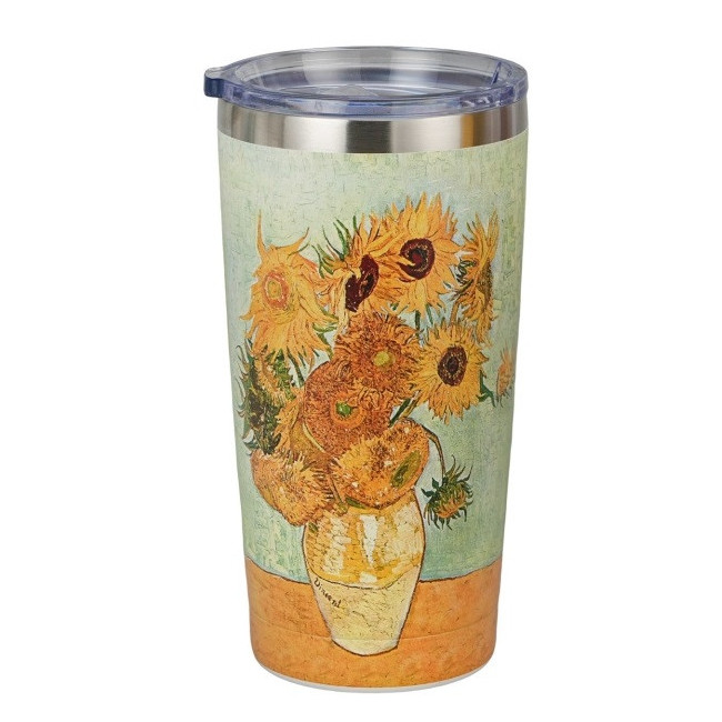 Kubek termiczny Słoneczniki Van Gogh DUO 600 ml