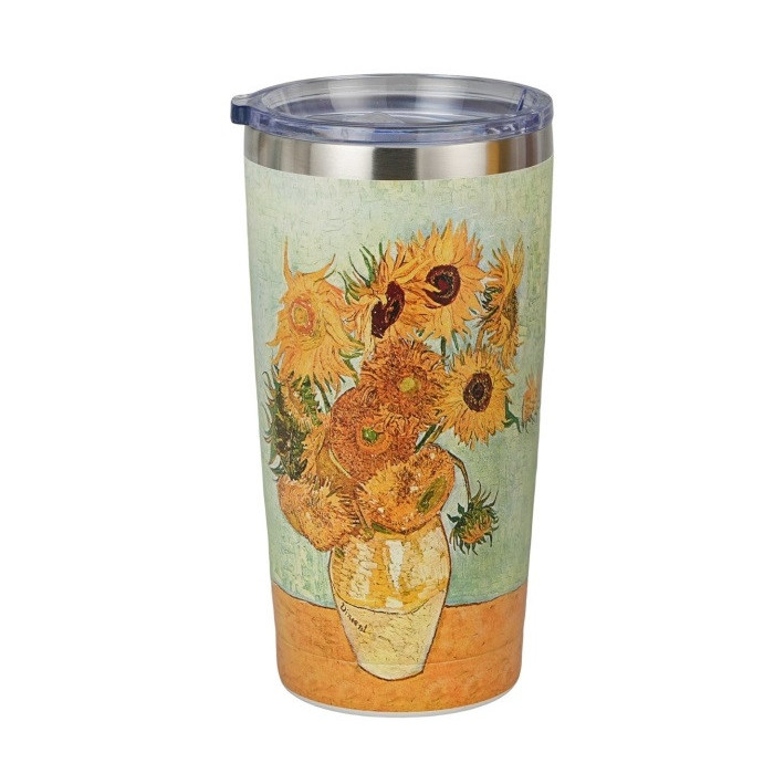 Kubek termiczny Słoneczniki Van Gogh DUO 600 ml