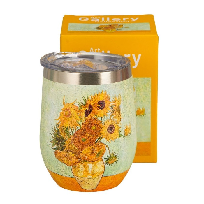 Kubek termiczny Słoneczniki Van Gogh DUO 330 ml