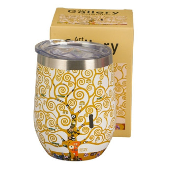 Kubek termiczny Drzewo życia Klimt DUO 330 ml 2