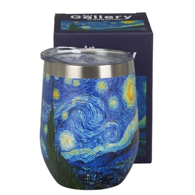 Kubek termiczny Gwiaździsta noc Van Gogh DUO 330 ml