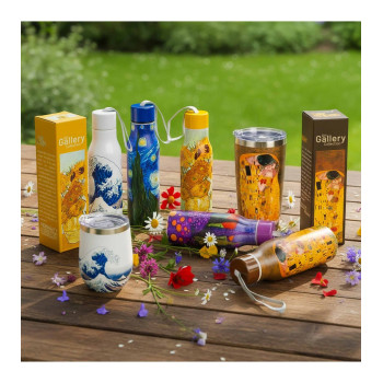 Kubek termiczny Gwiaździsta noc Van Gogh DUO 600 ml 2