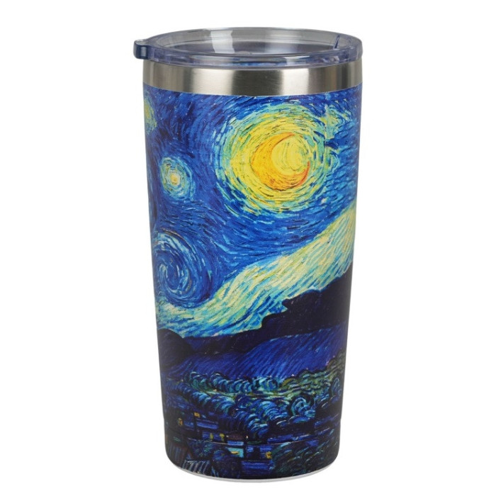Kubek termiczny Gwiaździsta noc Van Gogh DUO 600 ml