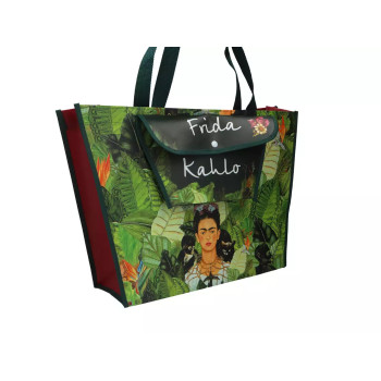 Torba zakupowa z kieszonką Frida Kahlo CARMANI 2