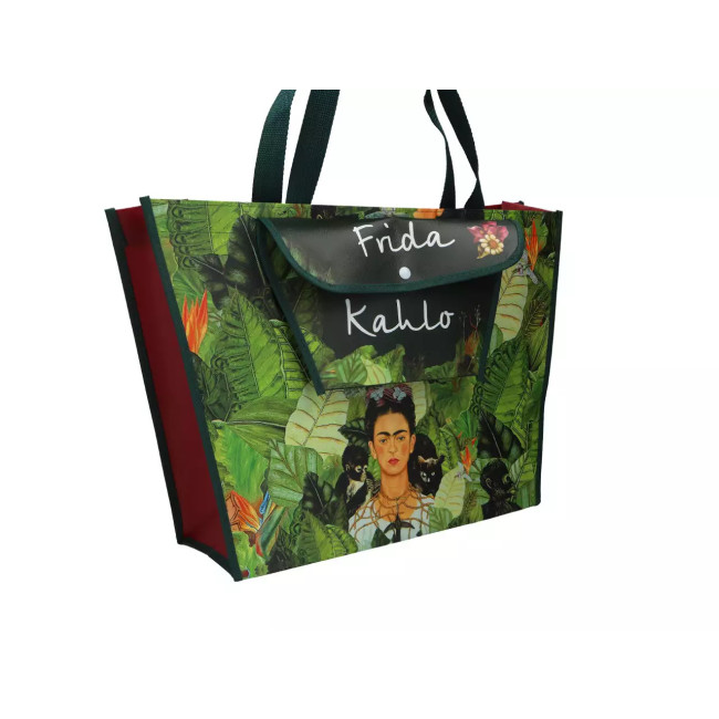 Torba zakupowa z kieszonką Frida Kahlo CARMANI
