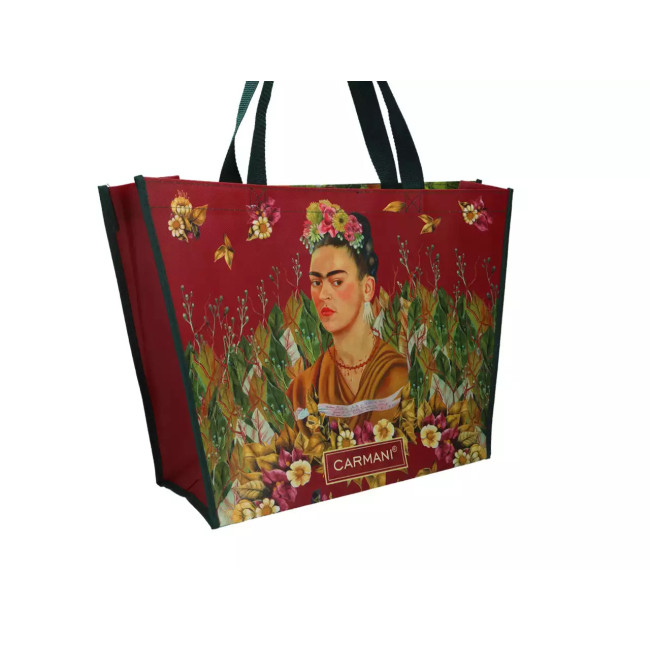 Torba zakupowa z kieszonką Frida Kahlo CARMANI