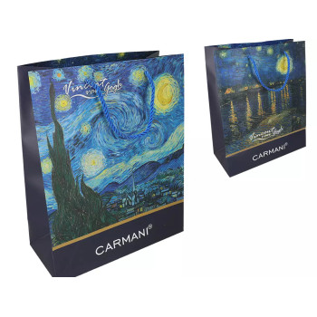 Torebka prezentowa Van Gogh CARMANI 40 x 30 x 15 cm