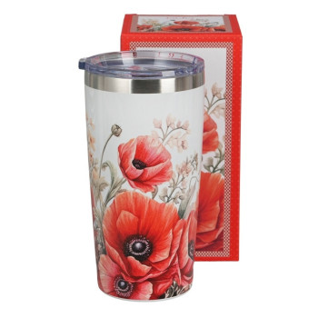 Kubek termiczny MAKI DUO 600 ml stal nierdzewna 18/8