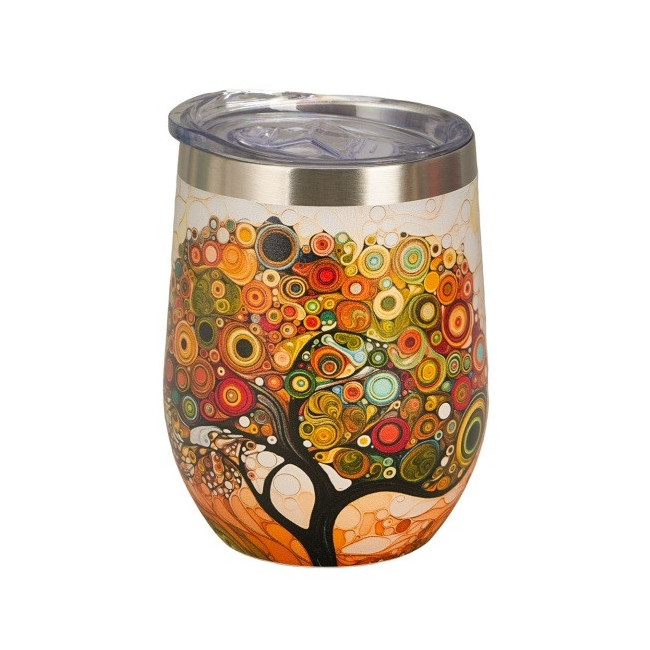 Kubek termiczny Magiczne Drzewo DUO 330 ml stal nierdzewna 18/8